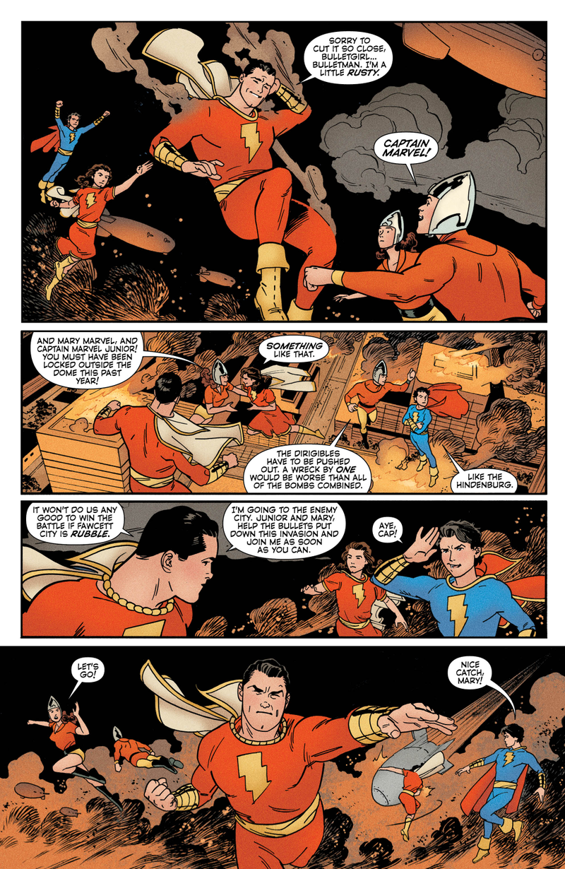 Illustration for article titled Exclusive DC preview: Captain Marvel takes on Victorian Batman in Convergence: Shazam #2